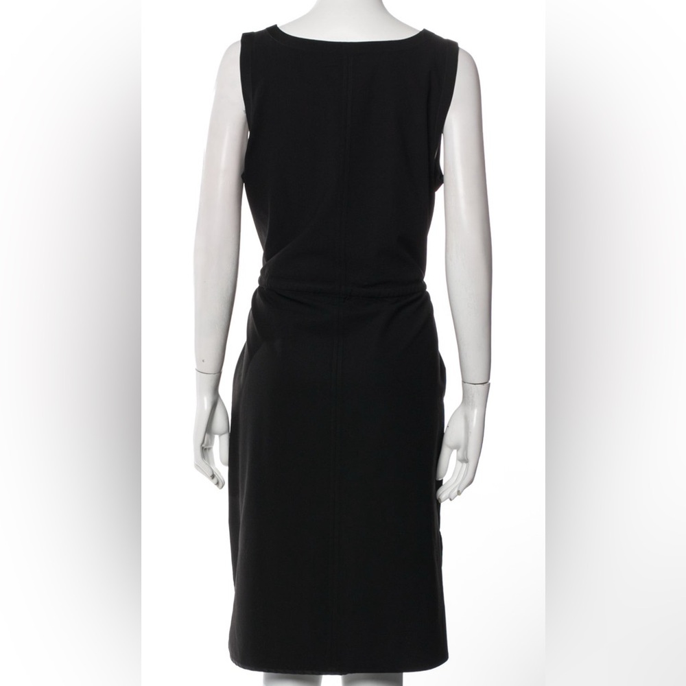 Lafayette 148 New York Black Tie-Waist Dress - Picture 4 of 6
